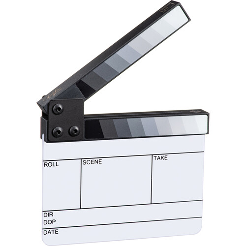 Filmsticks Gripsticks Grayscale Clapperboard Kit (Tiny USA Version)