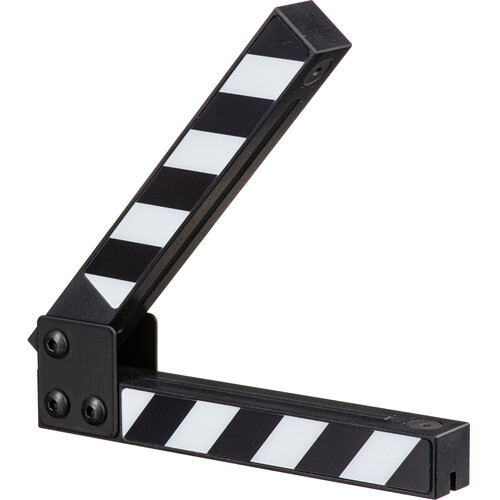 Filmsticks Gripsticks Laminate Resin Clapper Sticks (Tiny Black & White)
