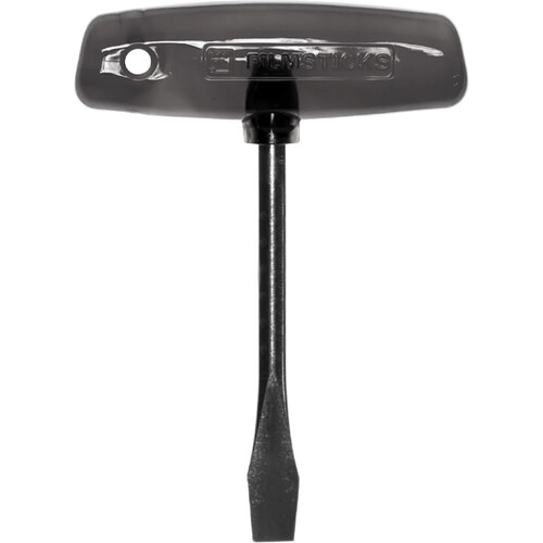Filmsticks T-Handle Slotted Screwdriver (Black Extended Shaft)