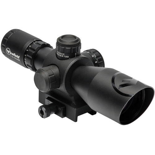 Firefield 2.510x40 Barrage Riflescope with Red Laser FF13065