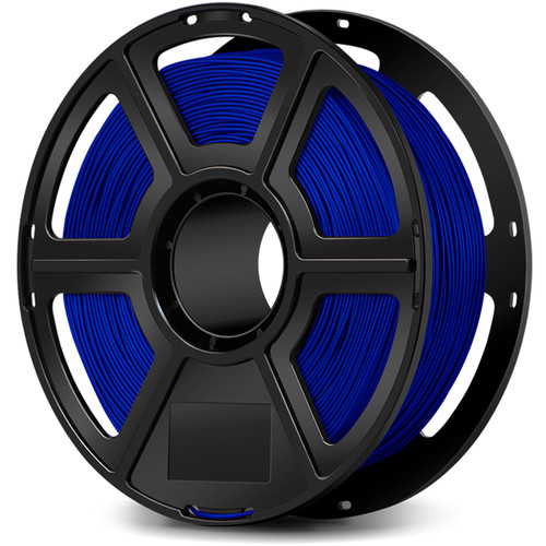FLASHFORGE Flexible 3D Printer Filament, 1.75mm (Blue), 1kg Spool (2.2lbs), Guaranteed Fresh, Dimensional Accuracy +/- 0.02mm, Tangle-Free, Fits Most FDM Printers [Risk-Free]