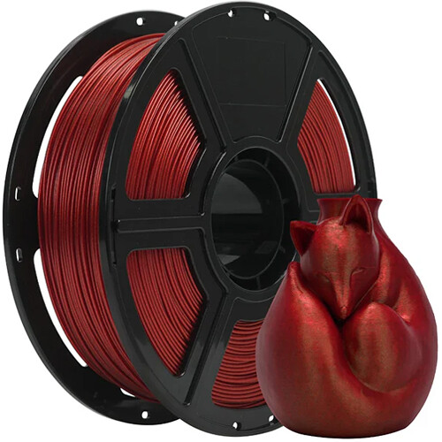 FlashForge 1.75mm High-Speed PLA Filament (2.2 lb Abyssal Red)