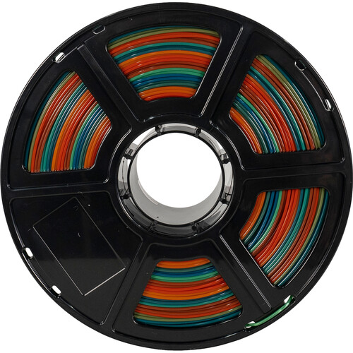 FlashForge 1.75mm High-Speed PLA Filament (2.2 lb Rainbow Candy)