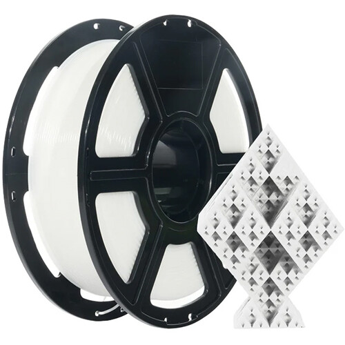 FlashForge 1.75mm High-Speed PLA Filament (2.2 lb White)