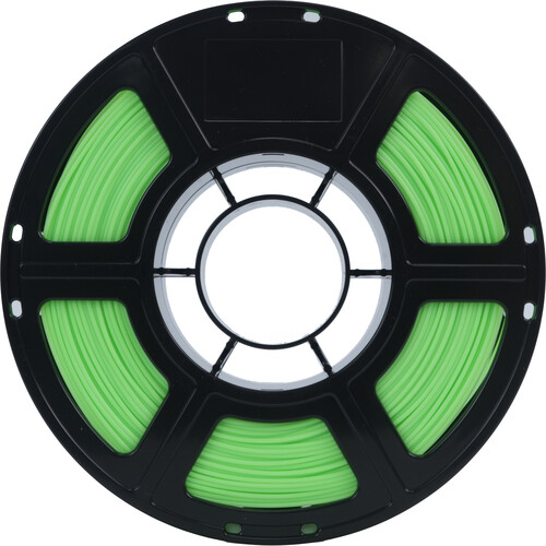 FlashForge 1.75mm High-Speed PLA Filament (2.2 lb Luminous Green)