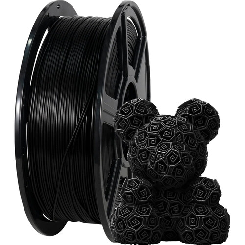FlashForge 1.75mm PLA Basic Filament (2.2 lb Black-C)