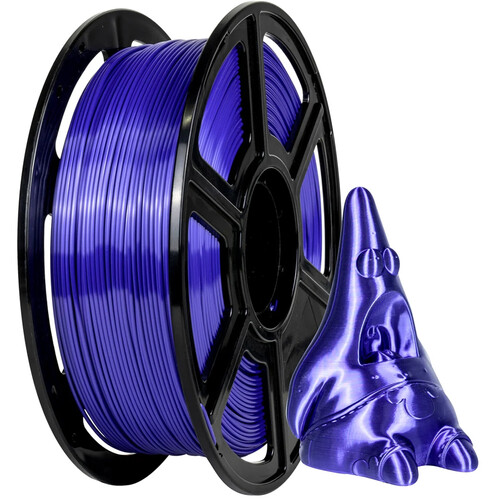 FlashForge 1.75mm PLA Silk Filament (2.2 lb Blue)