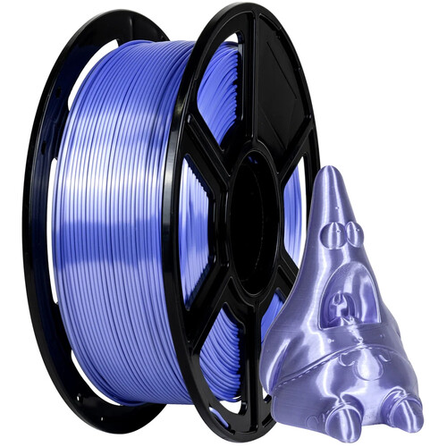 FlashForge 1.75mm PLA Silk Filament (2.2 lb Violet)