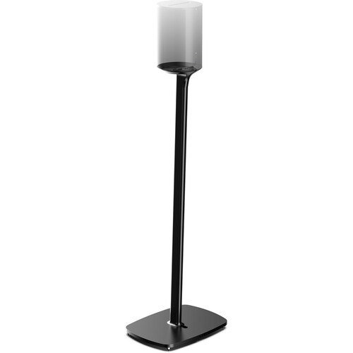 FLEXSON Floor Stand for Sonos Era 100 Speaker (Black Single)
