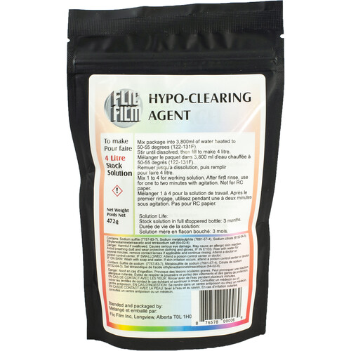 Flic Film Hypo-Clearing Agent (To Make 4L)