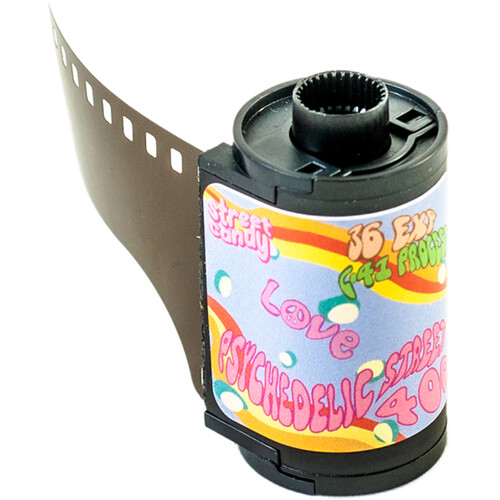 Flic Film Street Candy 400 Psychedelic Street Color Negative Film (35mm Roll Film 36 Exposures)