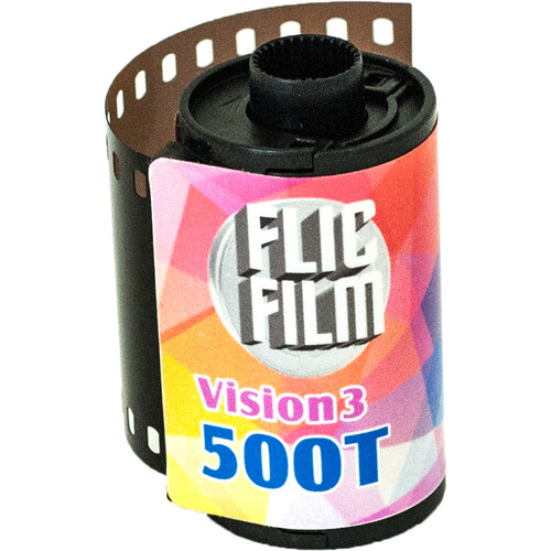 Flic Film Vision3 500T Cine Film (35mm Roll Film 36 Exposures)