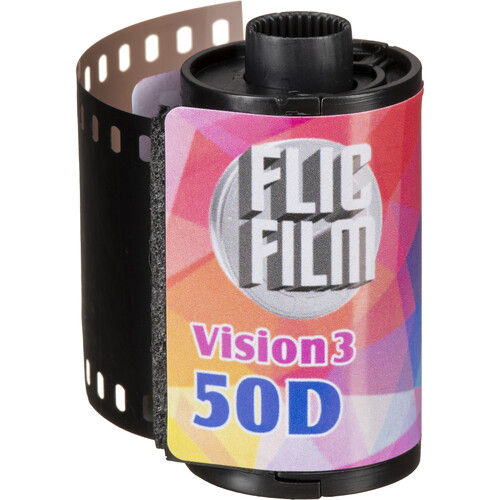 Flic Film Vision3 50D Cine Film (35mm Roll Film 36 Exposures)
