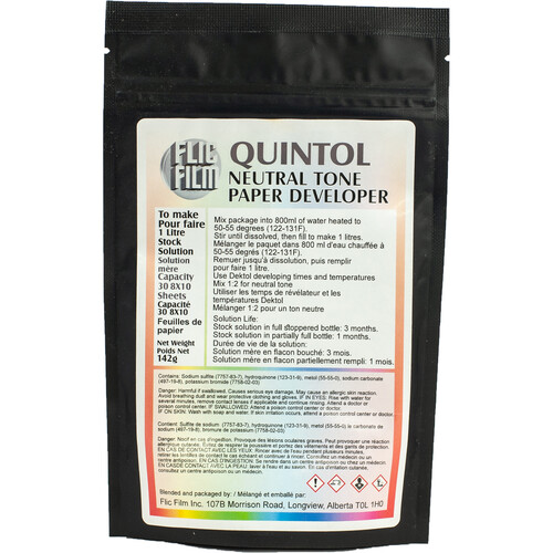 Flic Film Quintol Neutral Tone Paper Developer (To Make 1L)