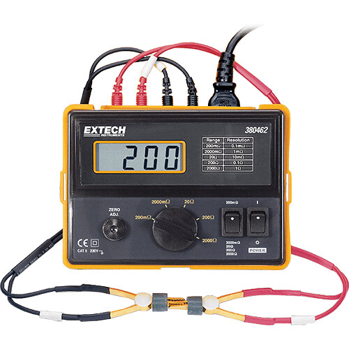 FLIR Precision Milliohm Meter with 4-Wire Harness and NIST&nbsp(220 VAC)