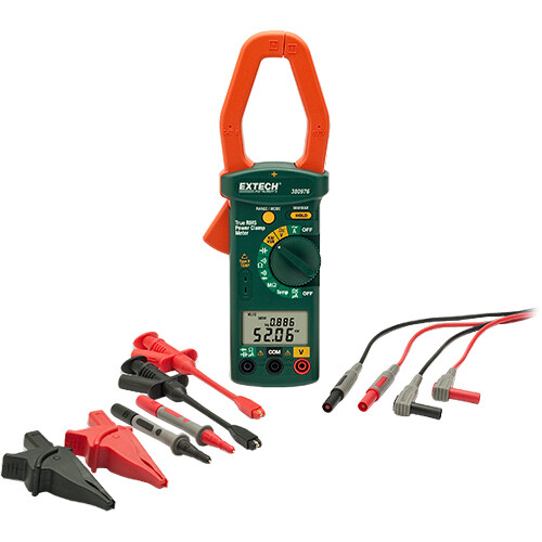 FLIR Single Phase/Three Phase 1000A AC Power Clamp Meter Kit with NIST&nbsp