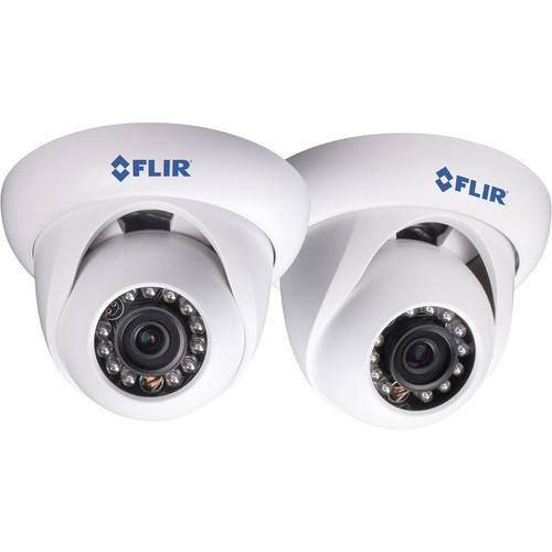 FLIR 2.1MP IR Dome IP Camera with 3.6mm Fixed Lens DNE12TL22 B&H