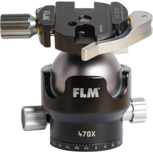 FLM 47GX Centerball Tripod Head&nbspwith QLB-50 QR Clamp