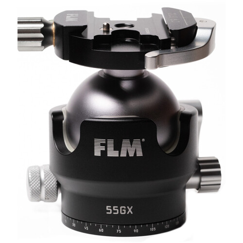 FLM 55GX Centerball Tripod Head&nbspwith QLB-60 QR Clamp