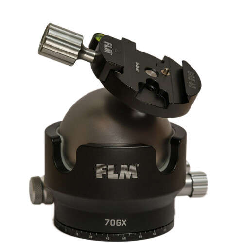 FLM 70GX Centerball Tripod Head&nbspwith SRB-60 QR Clamp