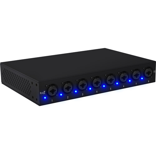 Flock Audio CX 8-Channel Mic/Line Level Adjuster Booster and Preamplifier