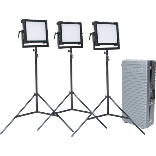 Fluotec CineLight 50 RGB LED Light Panel (Gold Mount 3-Light Kit)