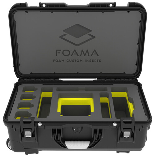 Foama Carry-On Case for RED KOMODO (Yellow Insert)