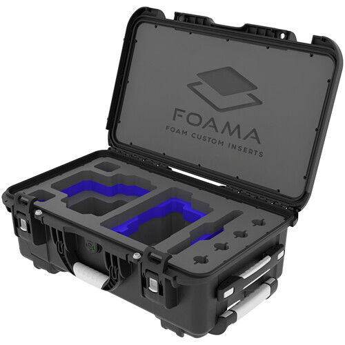 Foama Carry-On Case for RED V-RAPTOR (Blue Insert)