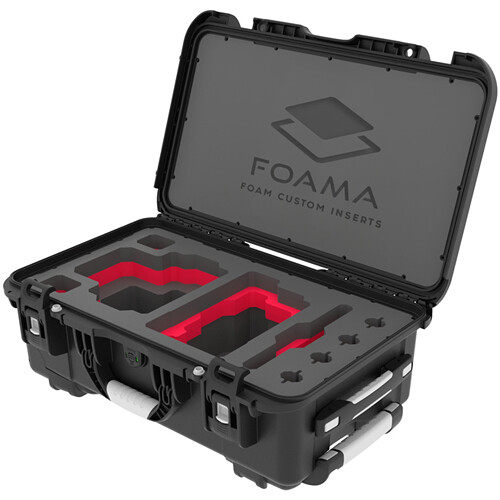 Foama Carry-On Case for RED V-RAPTOR (Red Insert)