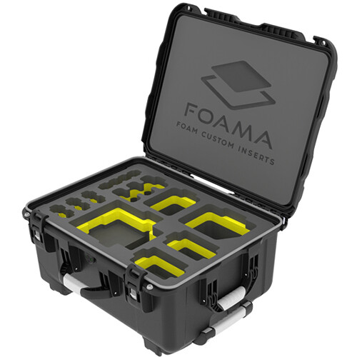 Foama ARRI Hi-5 Studio Case with Custom Insert (Yellow Foam)