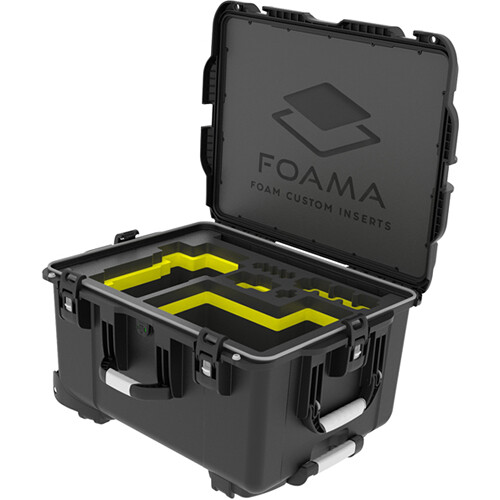 Foama Studio Case for Sony FX9 (Yellow Insert)