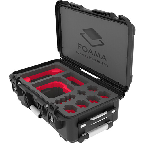Foama Carry-On Case for Sony FX6 (Red Insert)