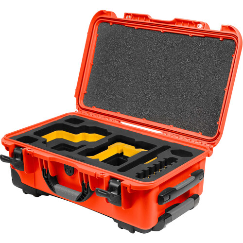 Foama Wheeled Carry-On Hard Case for RED RAPTOR-X (Orange/Yellow 28.5L)