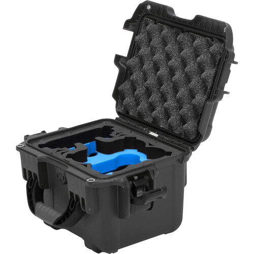 Foama Carry-On Case with Foam Insert for DJI Neo Fly More Combo (Black/Blue 8.8L)