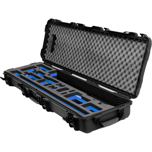 Foama Hard Case with Foam Insert for DJI D-RTK 2 Mobile Station (Black/Blue 74L)