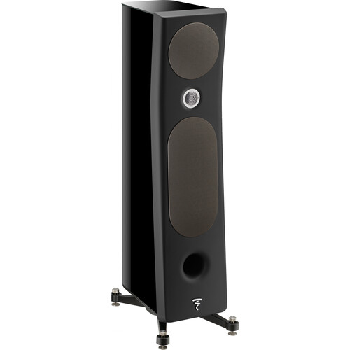 Focal Kanta N 2 Floorstanding Speaker (High-Gloss Black & Black Single)
