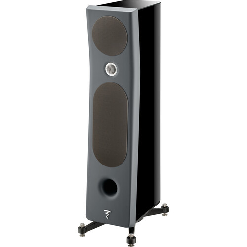 Focal Kanta N 2 Floorstanding Speaker (High-Gloss Black & Dark Gray Single)