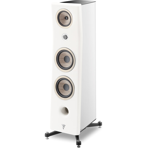 Focal Kanta N 3 Floorstanding Speaker (High-Gloss White & White Single)