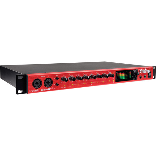 Focusrite Clarett 8Pre 18x20 Thunderbolt Audio CLARETT-8PRE B&H