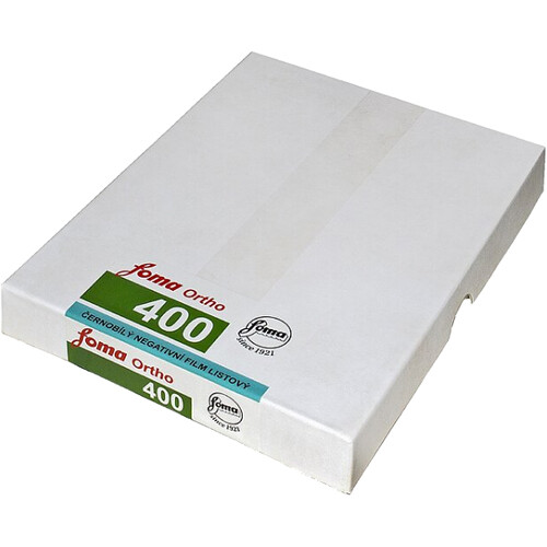 Foma Ortho 400 Black and White Film (4 x 5