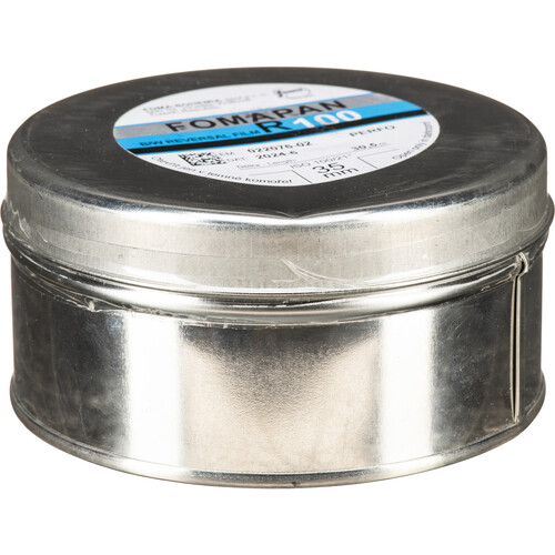 Foma Fomapan R100 Black & White Reversal Film (35mm 100' Roll Film)