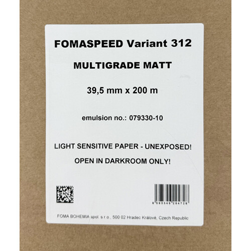 Foma Fomaspeed 312 VC RC Matte Photo Booth Paper (1.6 x 7.87