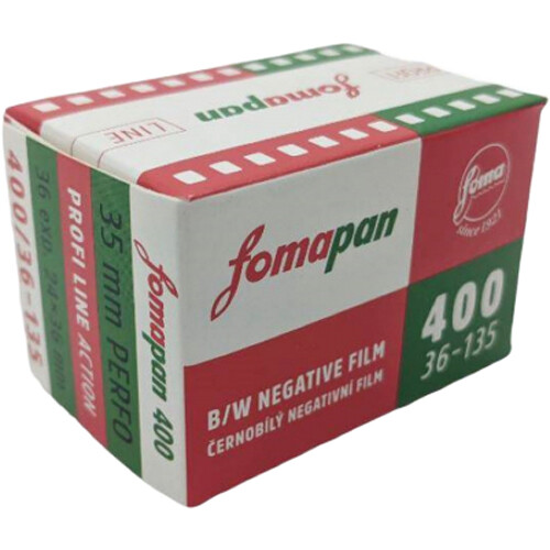 Foma Fomapan 400 Retro Edition Black and White Negative Film (35mm Roll Film 36 Exposures)