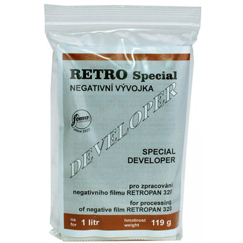 Foma RETROPAN 320 Soft Special Powder BW Film Developer to make 1L