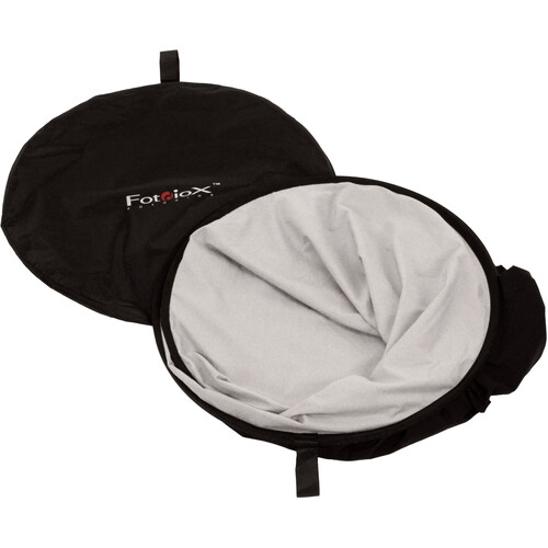 FotodioX 2-in-1 Collapsible Background Panel (5 x 7' Black/White)
