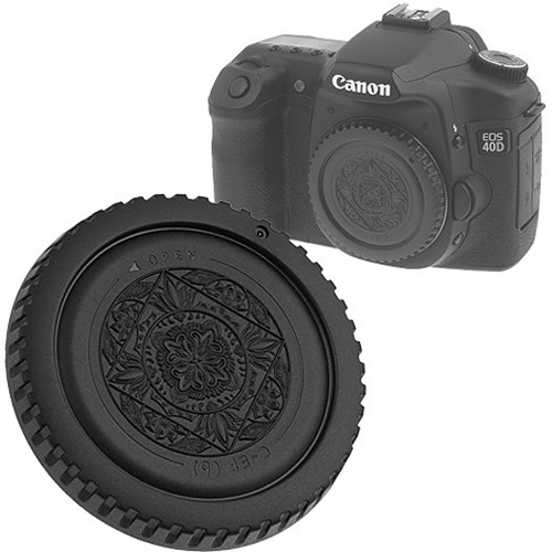 FotodioX Designer Body Cap for Canon EF Mount BODYEOSBLACK B&H