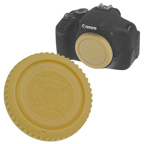 FotodioX Designer Body Cap for Canon EF Mount Cameras (Gold)