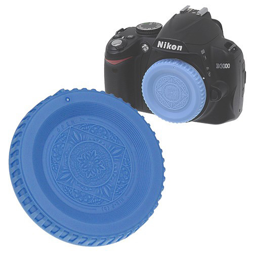 FotodioX Designer Body Cap for Nikon F Mount Cameras (Blue)