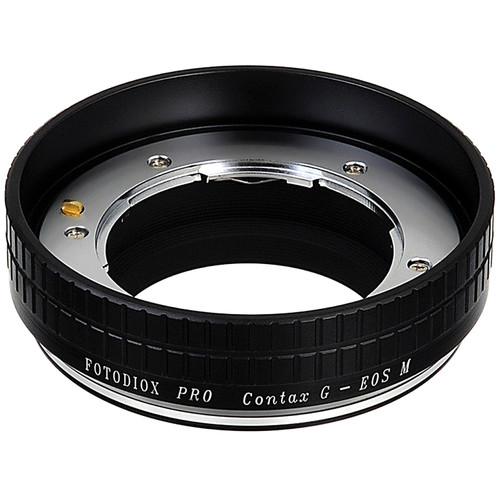FotodioX Pro Lens Mount Adapter for Contax G-Mount Lens to Canon EF-M&nbspMount Camera
