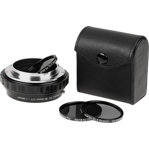FotodioX DLX Stretch Adapter with ND Filter Set (Contax/Yashica to L-Mount)
